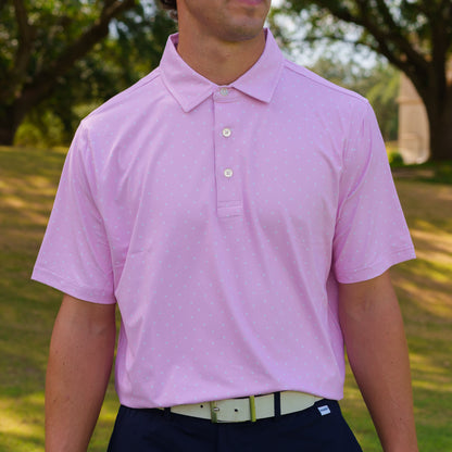 The Motier Tour Pennant Polo (Azalea)