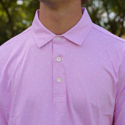 The Motier Tour Pennant Polo (Azalea)
