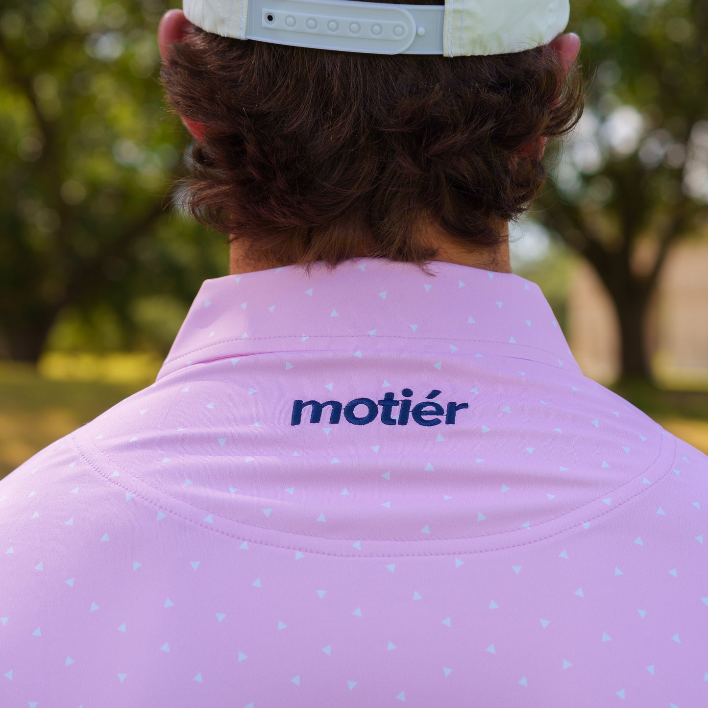 The Motier Tour Pennant Polo (Azalea)