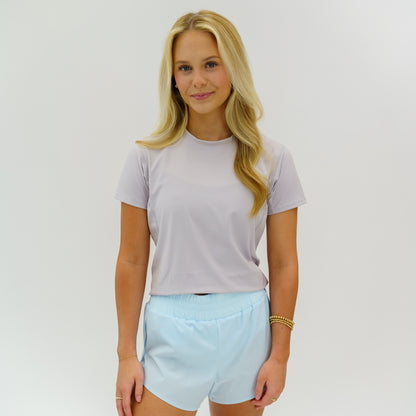 The Trainer S/S Active Top (Lilac)
