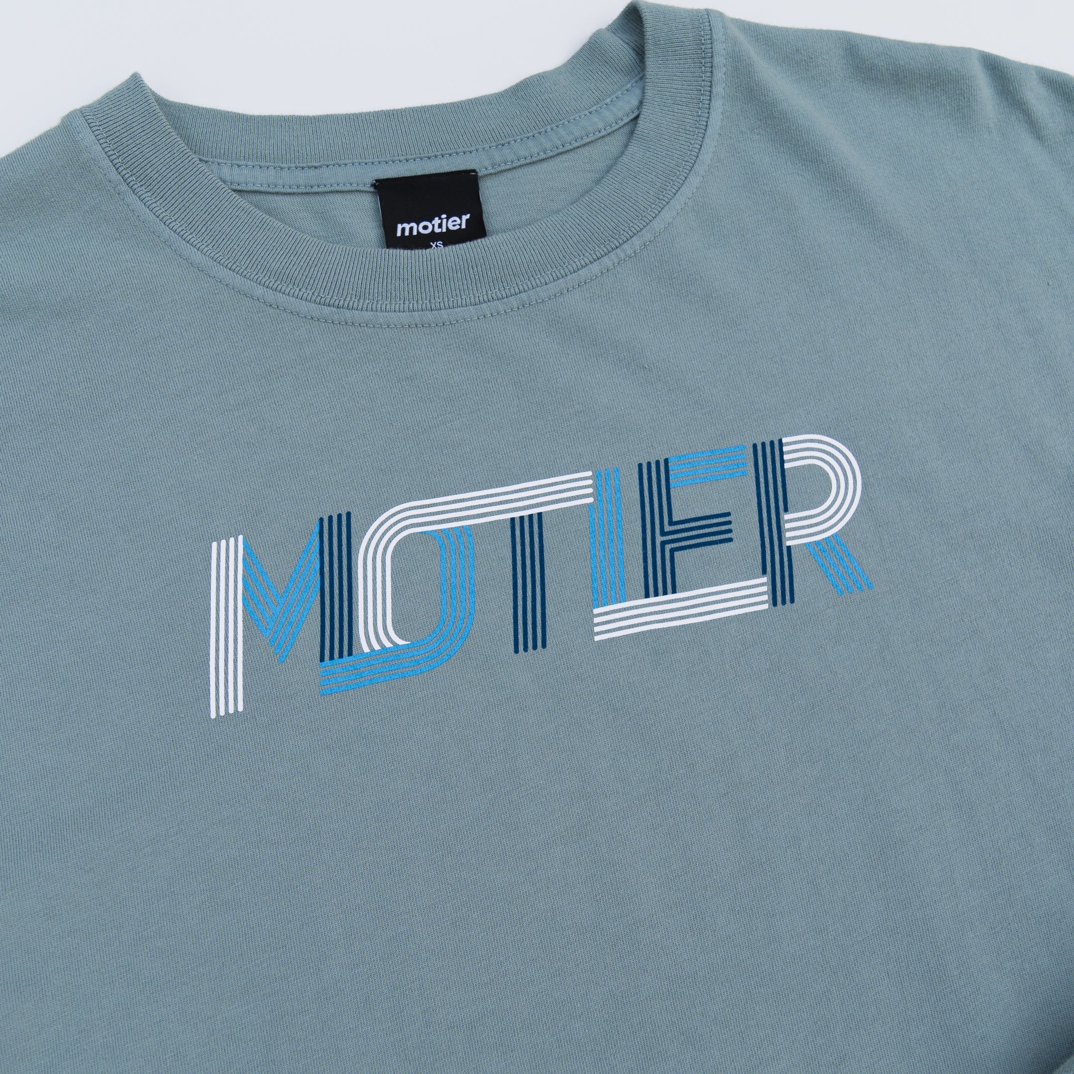 The Transit Luxe Tee (Stormy Sea) - Motier Lafayette 