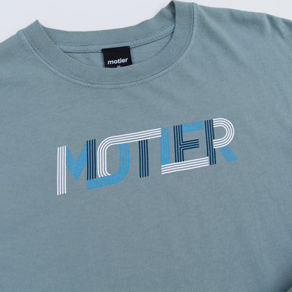 The Transit Luxe Tee (Stormy Sea) - Motier Lafayette 