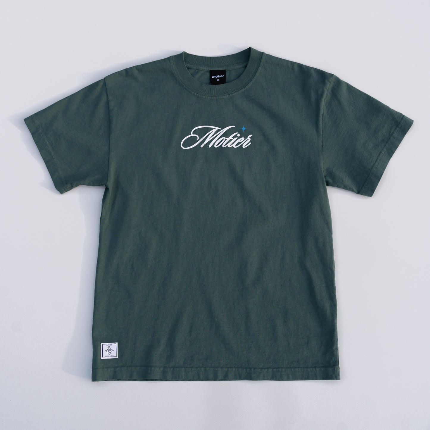 The Ultra Luxe Tee (Pine) - Motier Lafayette 
