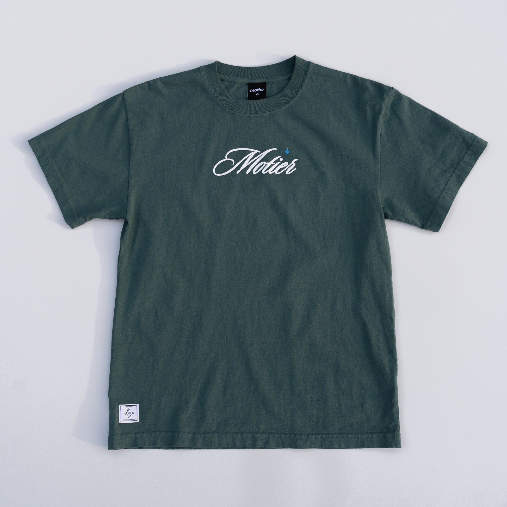 The Ultra Luxe Tee (Pine) - Motier Lafayette 