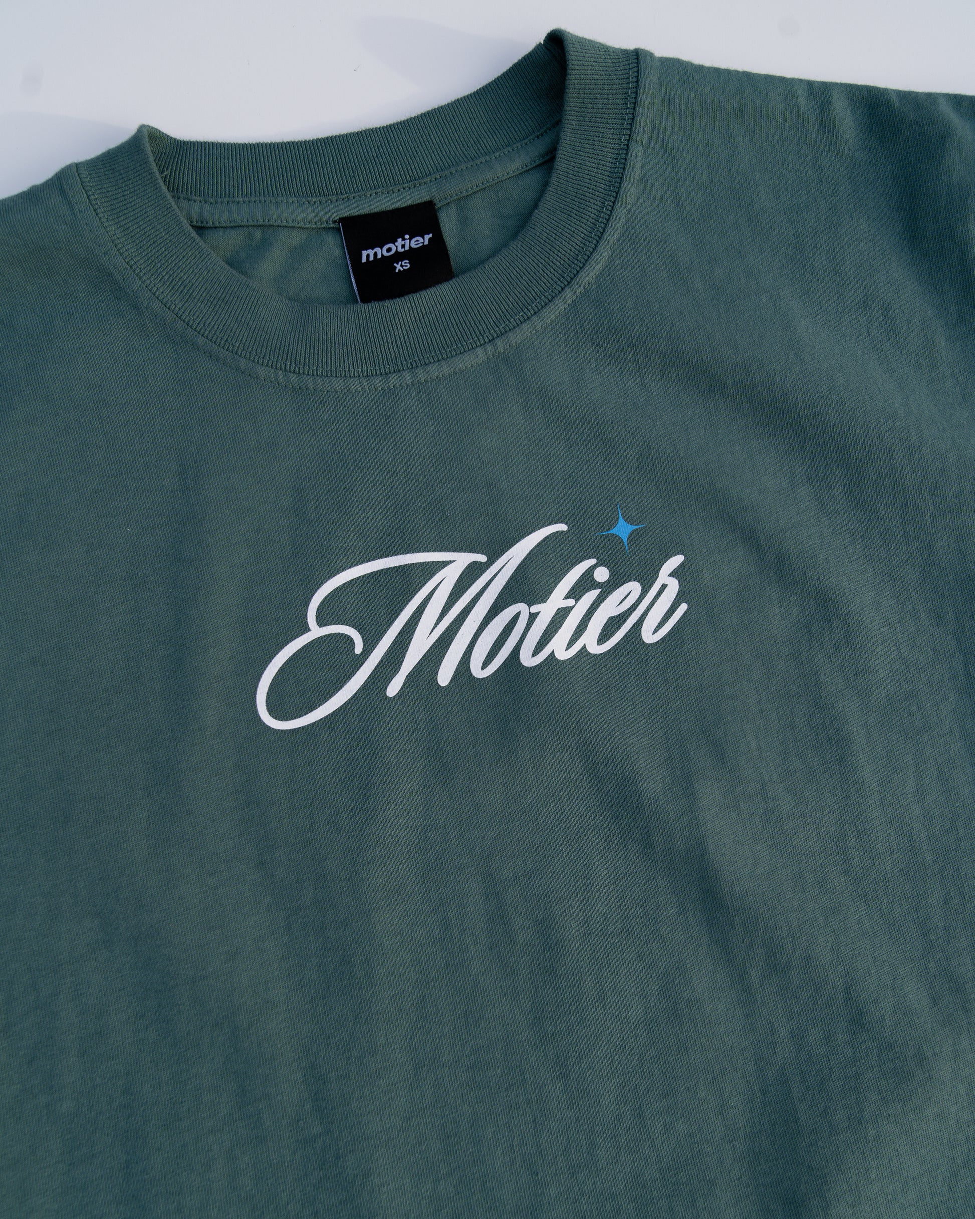 The Ultra Luxe Tee (Pine) - Motier Lafayette 