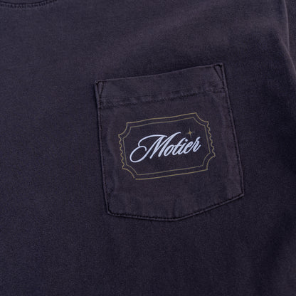 The Ultra Luxe Pocket Tee (Vintage Black)