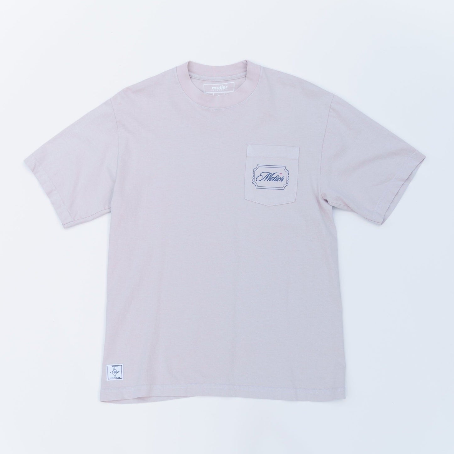 The Ultra Luxe Pocket Tee (Cement)
