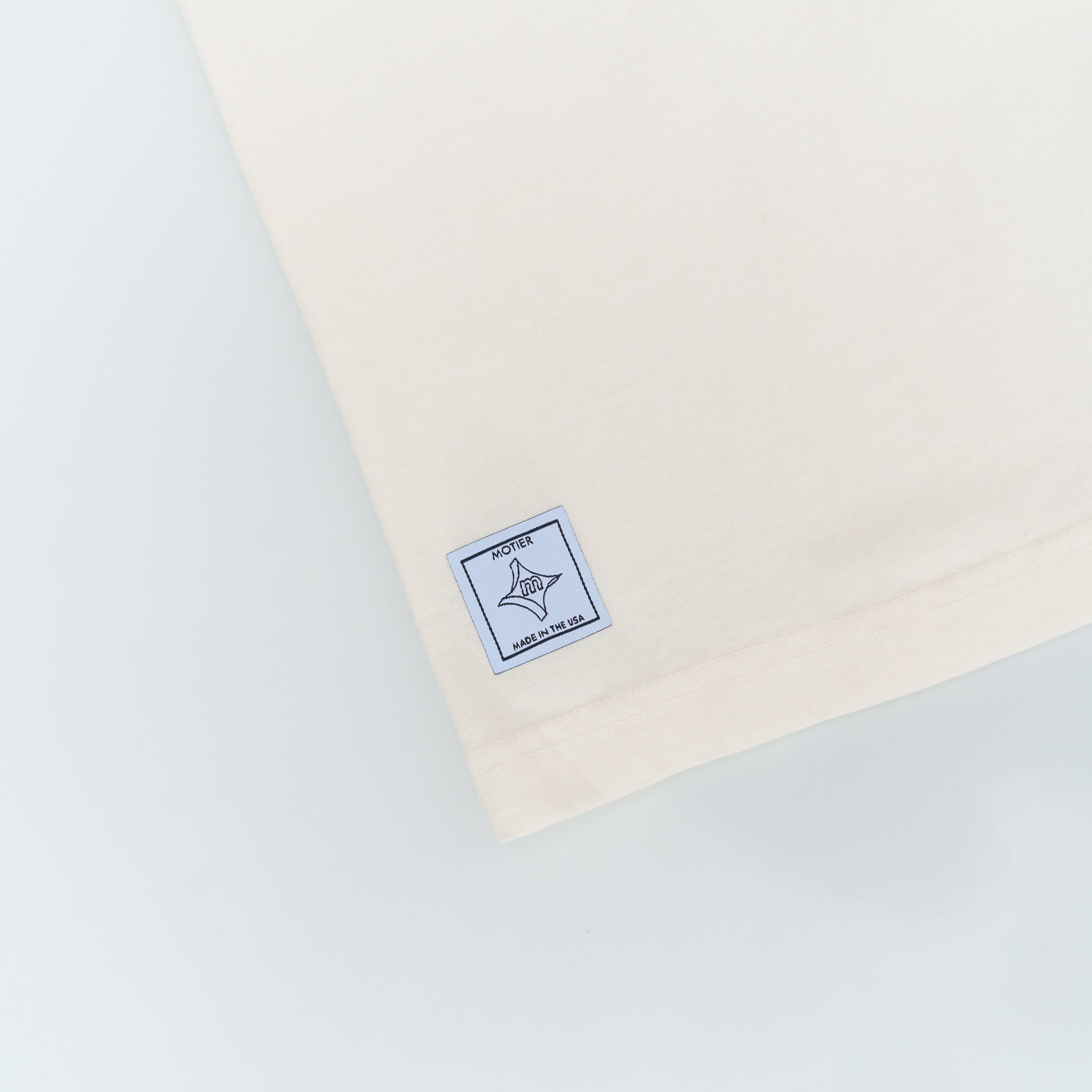 The Varsity Premium Luxe Tee (Antique Pearl) - Motier Lafayette 