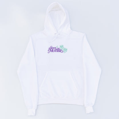 The Krewe De Motier 2025 Hoodie (White) - Motier Lafayette 