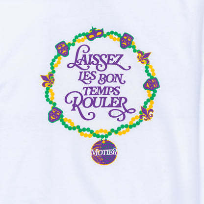 The Krewe De Motier 2025 Hoodie (White) - Motier Lafayette 
