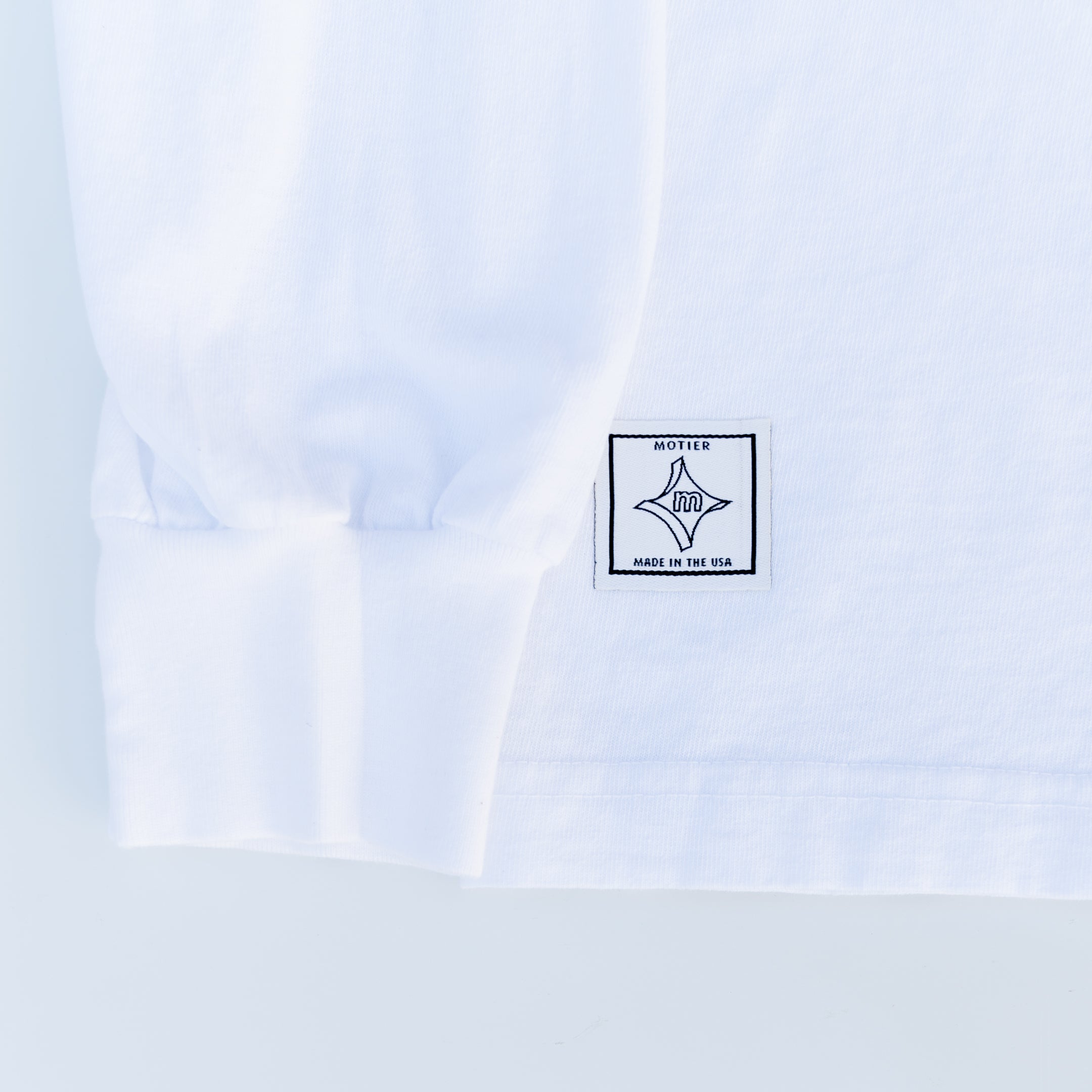 The Krewe De Motier L/S Polo (White) - Motier Lafayette 