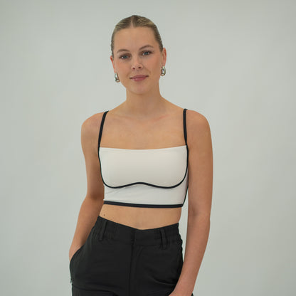 The Motier Women's Sculpting Bra (Créme) - Motier Lafayette 
