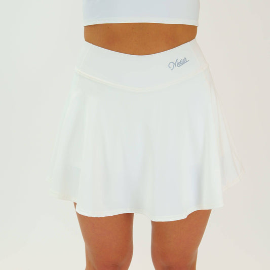 Club De Motier Flowy Skirt (Pearl) - Motier Lafayette 