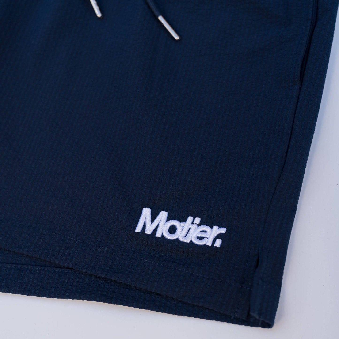 The Winston Seersucker Shorts (Navy) - Motier Lafayette 