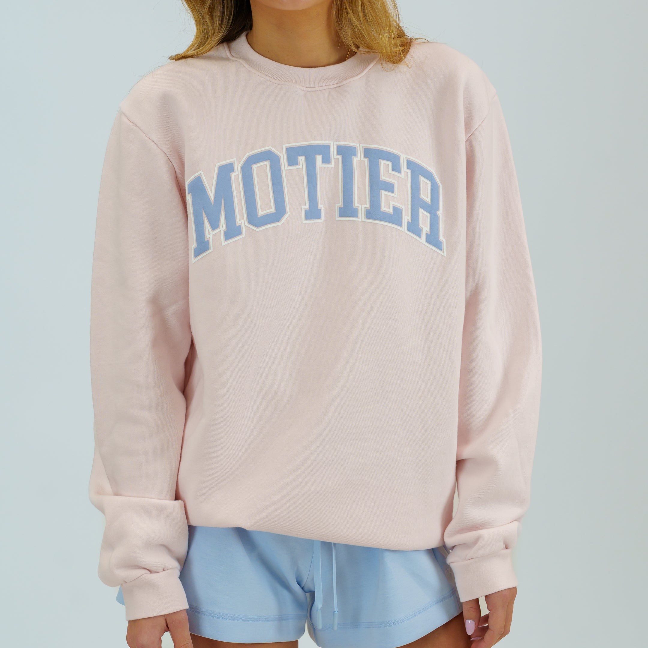 Heritage Luxe Crewneck (Orchid Haze)