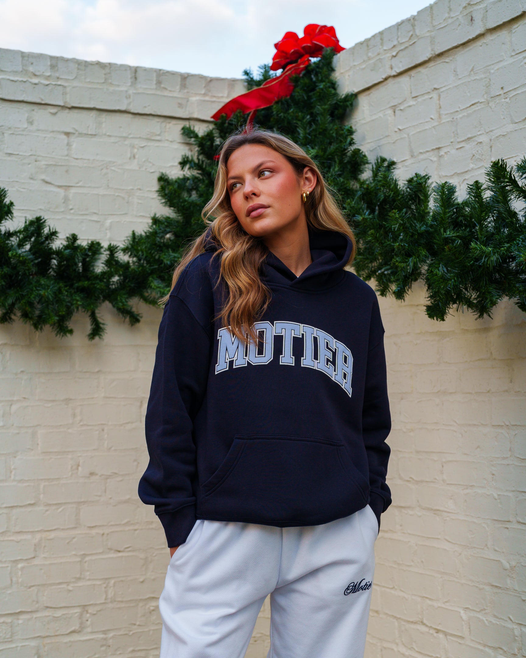 Women's Heritage Luxe Hoodie (Navy)