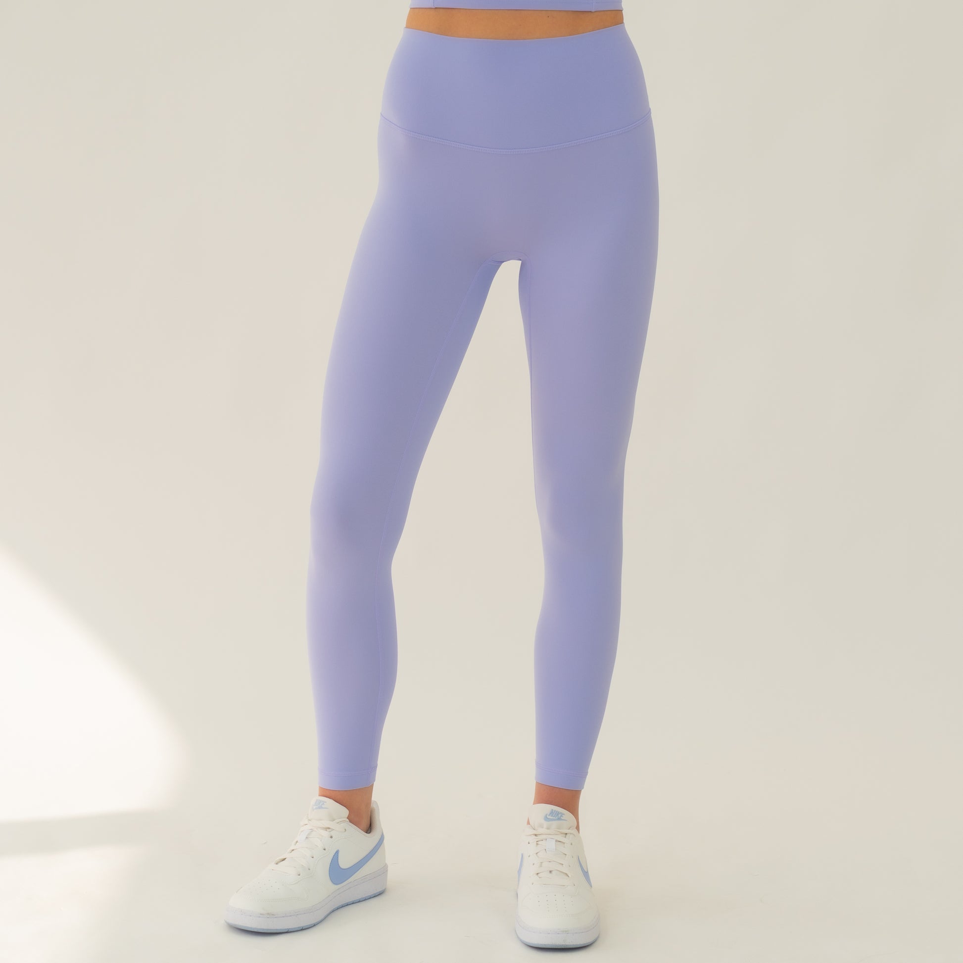 The Empower Highwaist Leggings (Lavender) - Motier Lafayette 