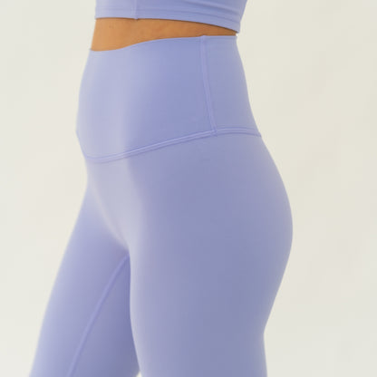 The Empower Highwaist Leggings (Lavender) - Motier Lafayette 