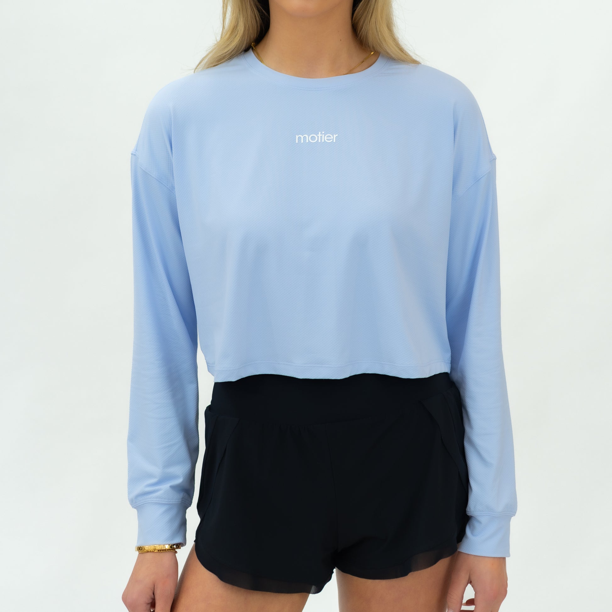 Nyx Paneled Track Top (Sky Blue) - Motier Lafayette 