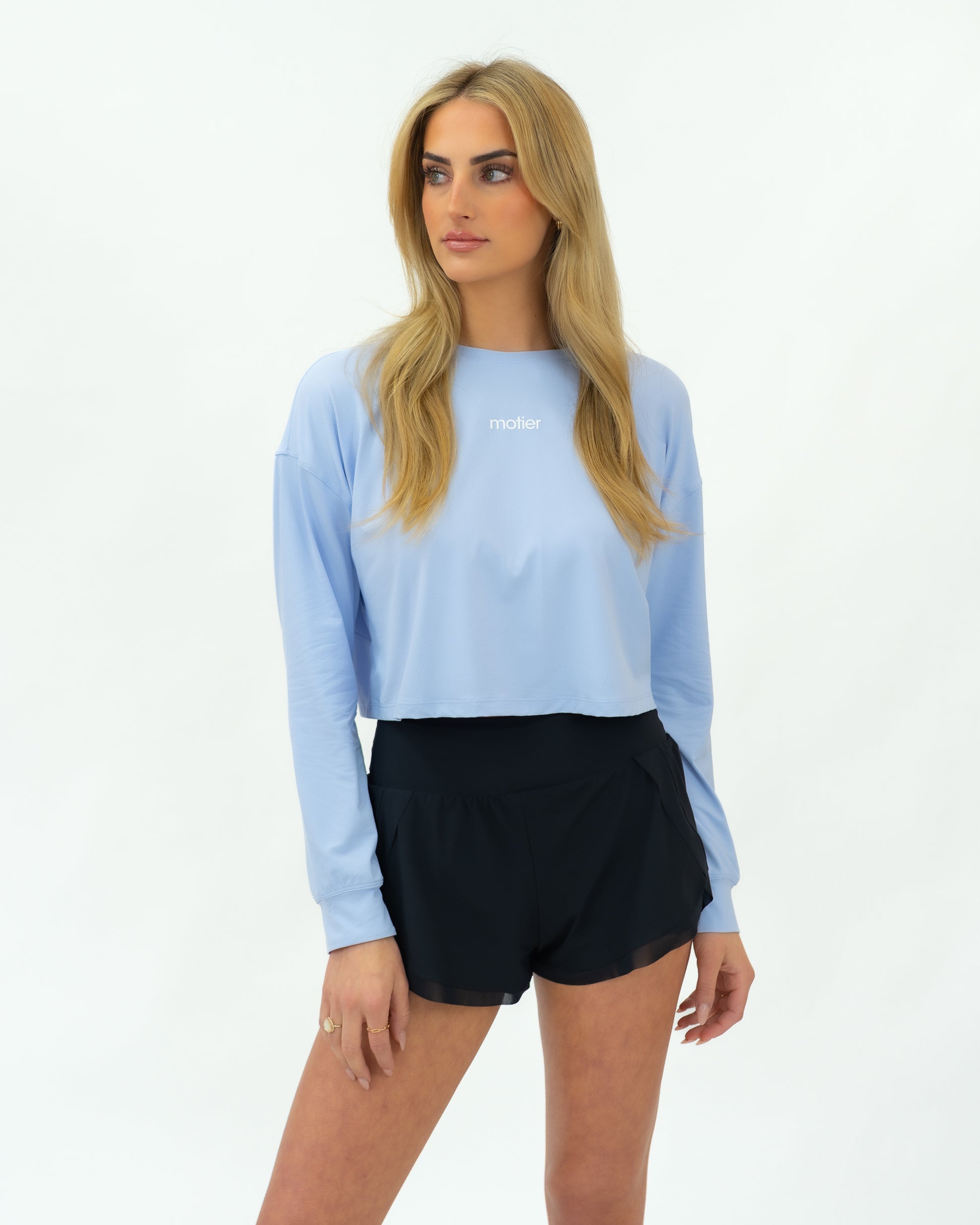 Nyx Paneled Track Top (Sky Blue) - Motier Lafayette 