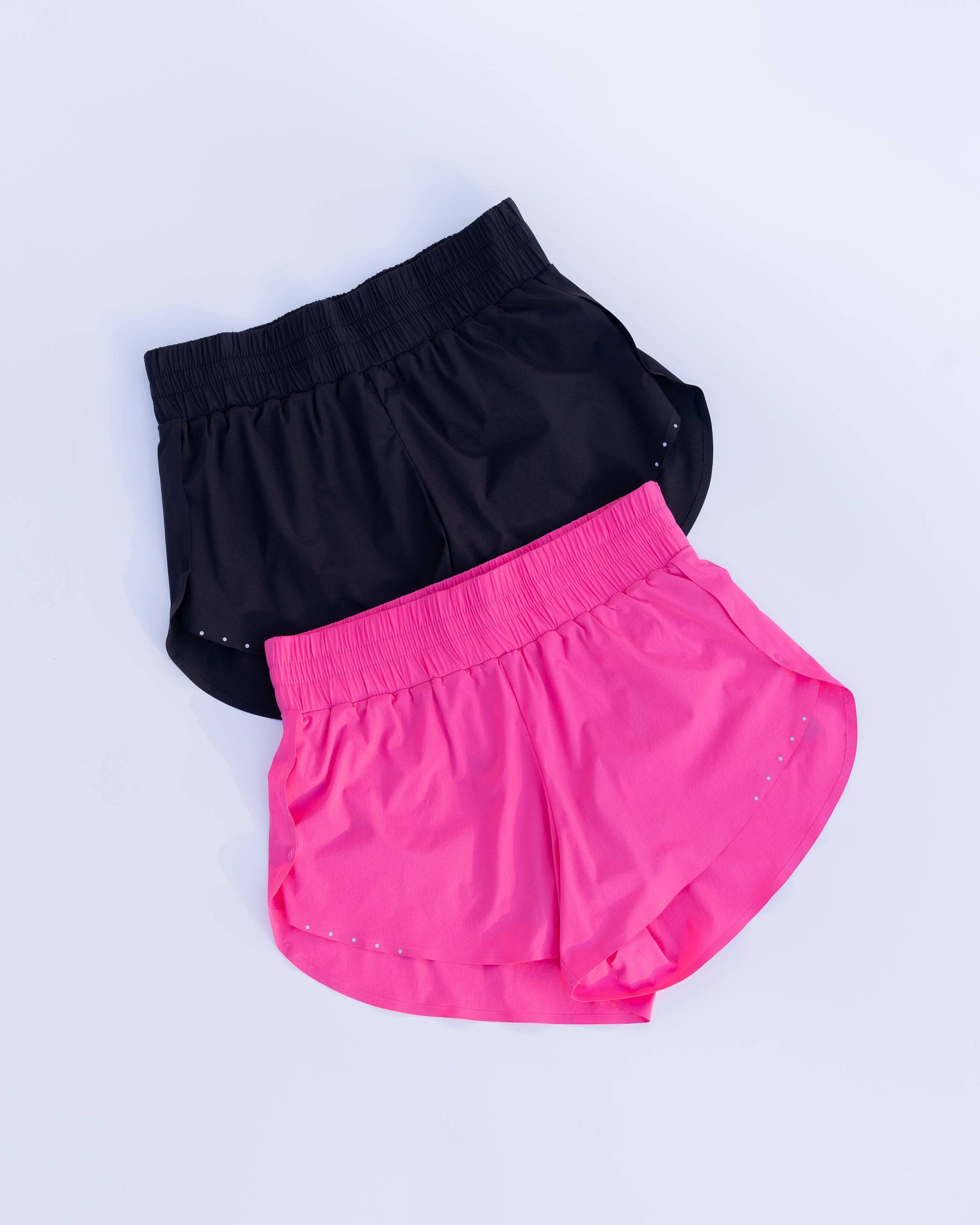 Motier Women's Elevate Shorts (Hot Pink) - Motier Lafayette 
