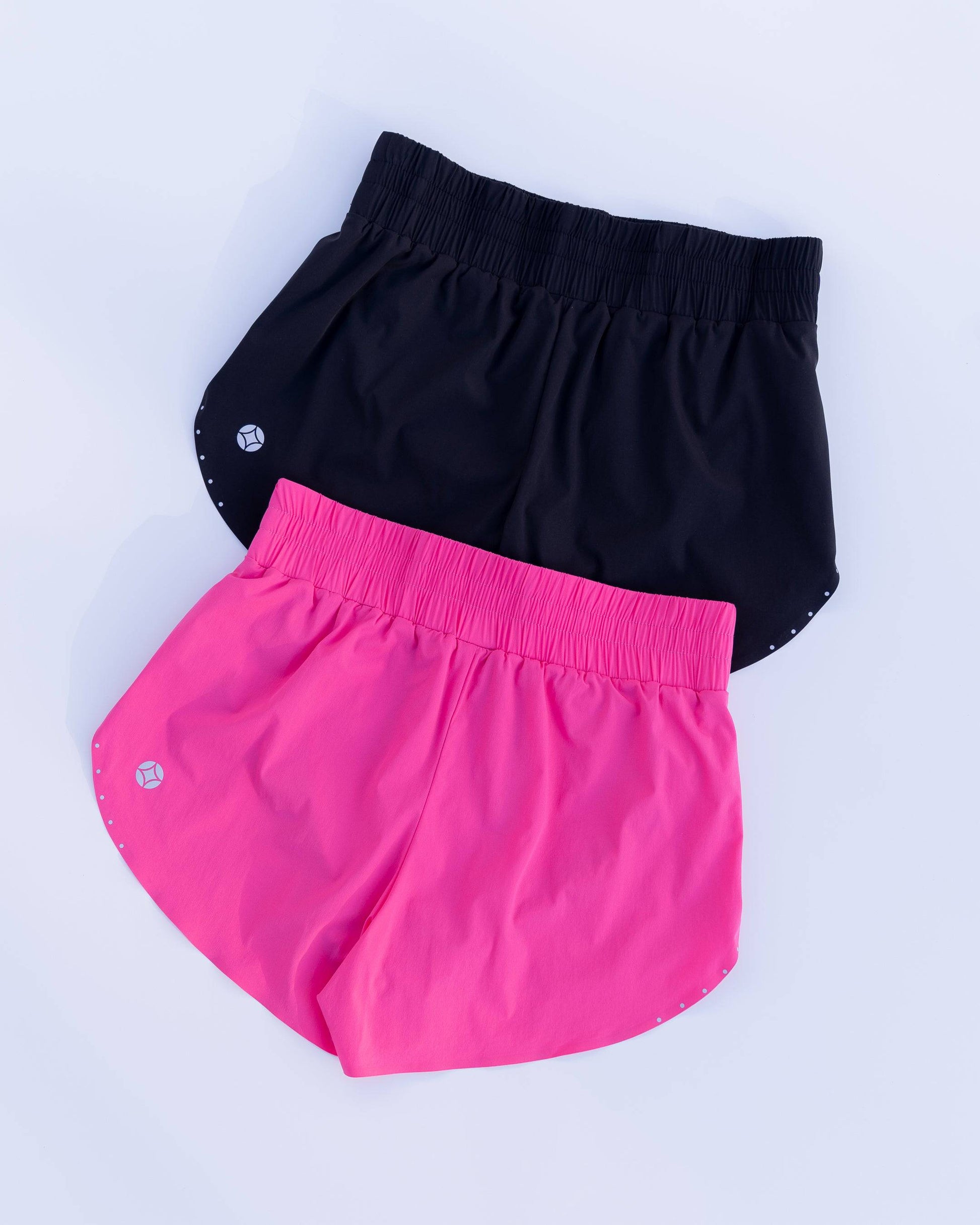 Motier Women's Elevate Shorts (Black) - Motier Lafayette 