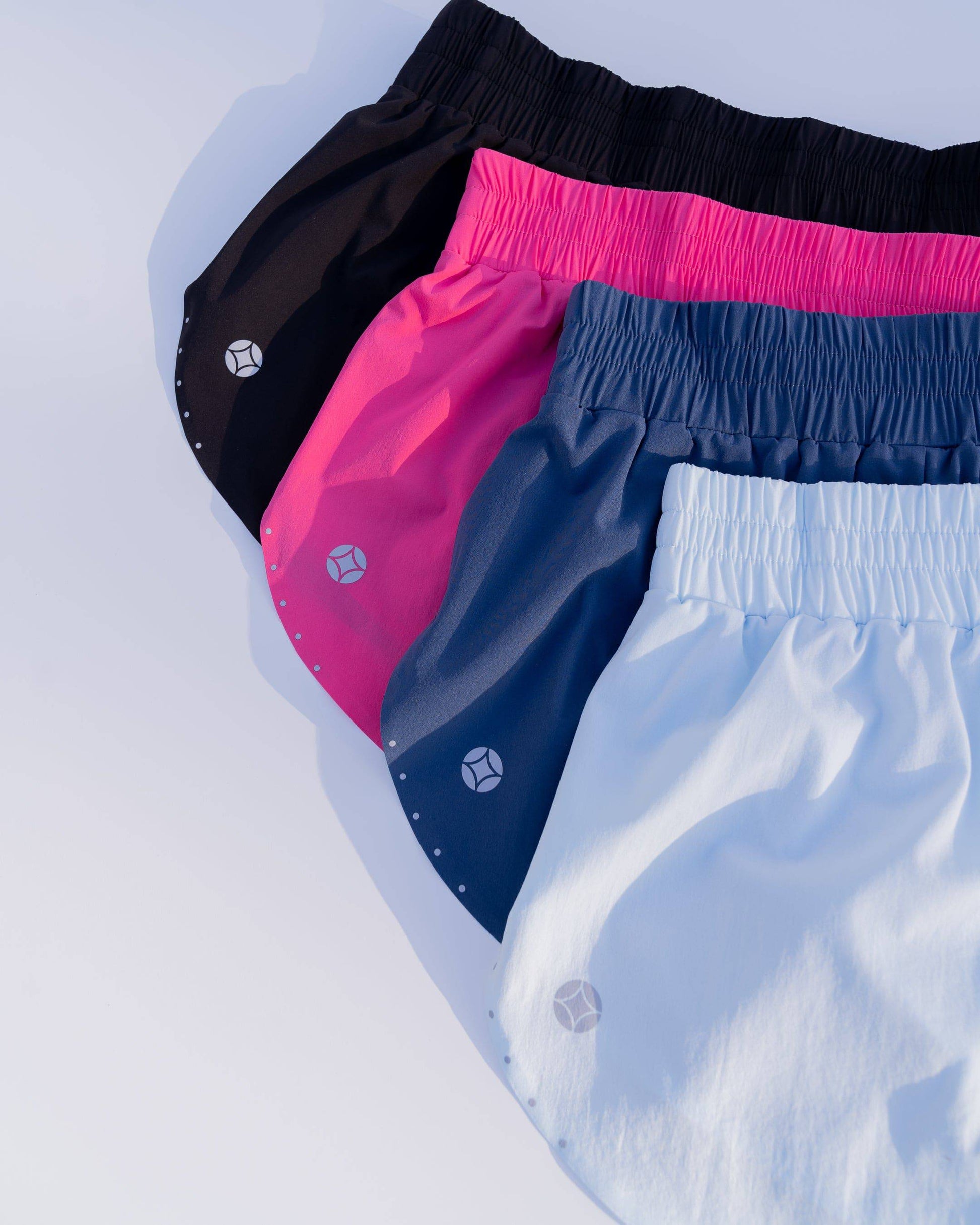 Motier Women's Elevate Shorts (Black) - Motier Lafayette 