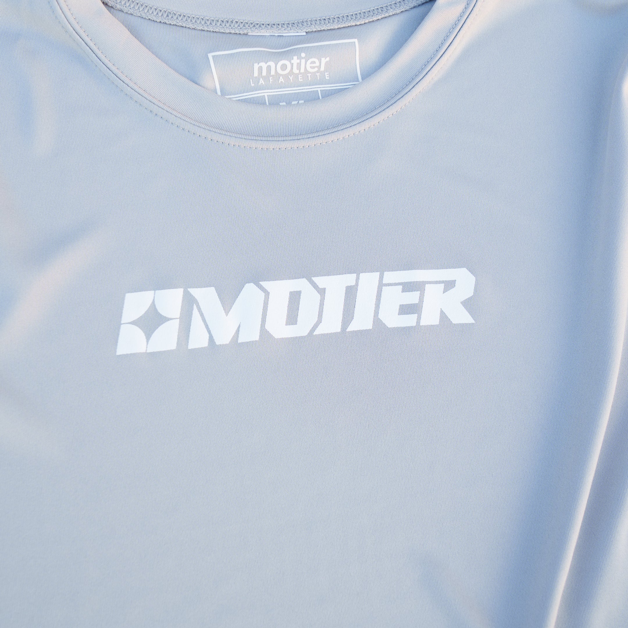 Youth Daily L/S Active Tee (Silver) - Motier Lafayette 
