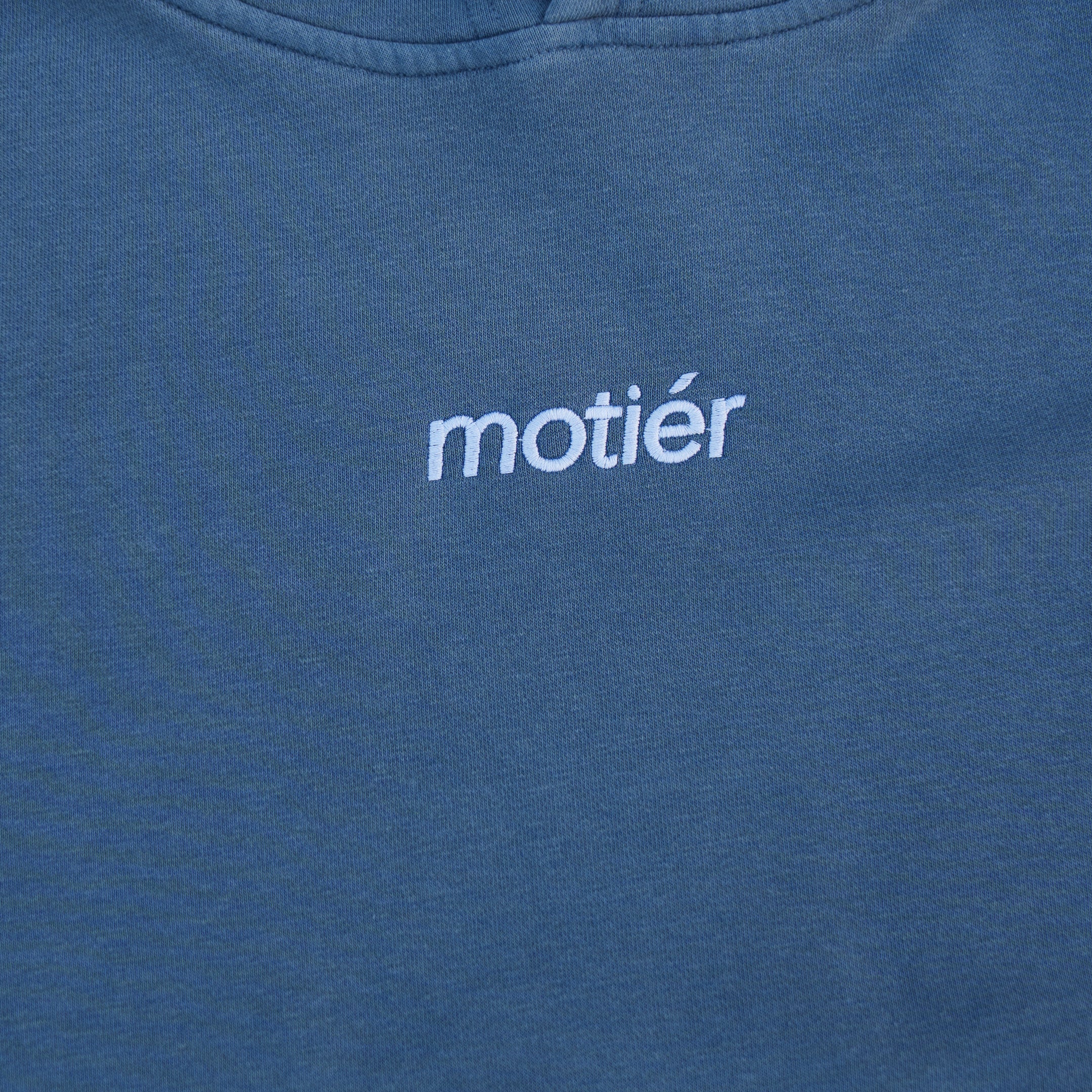 The Youth Classic Embroidery Hoodie (Slate Blue)