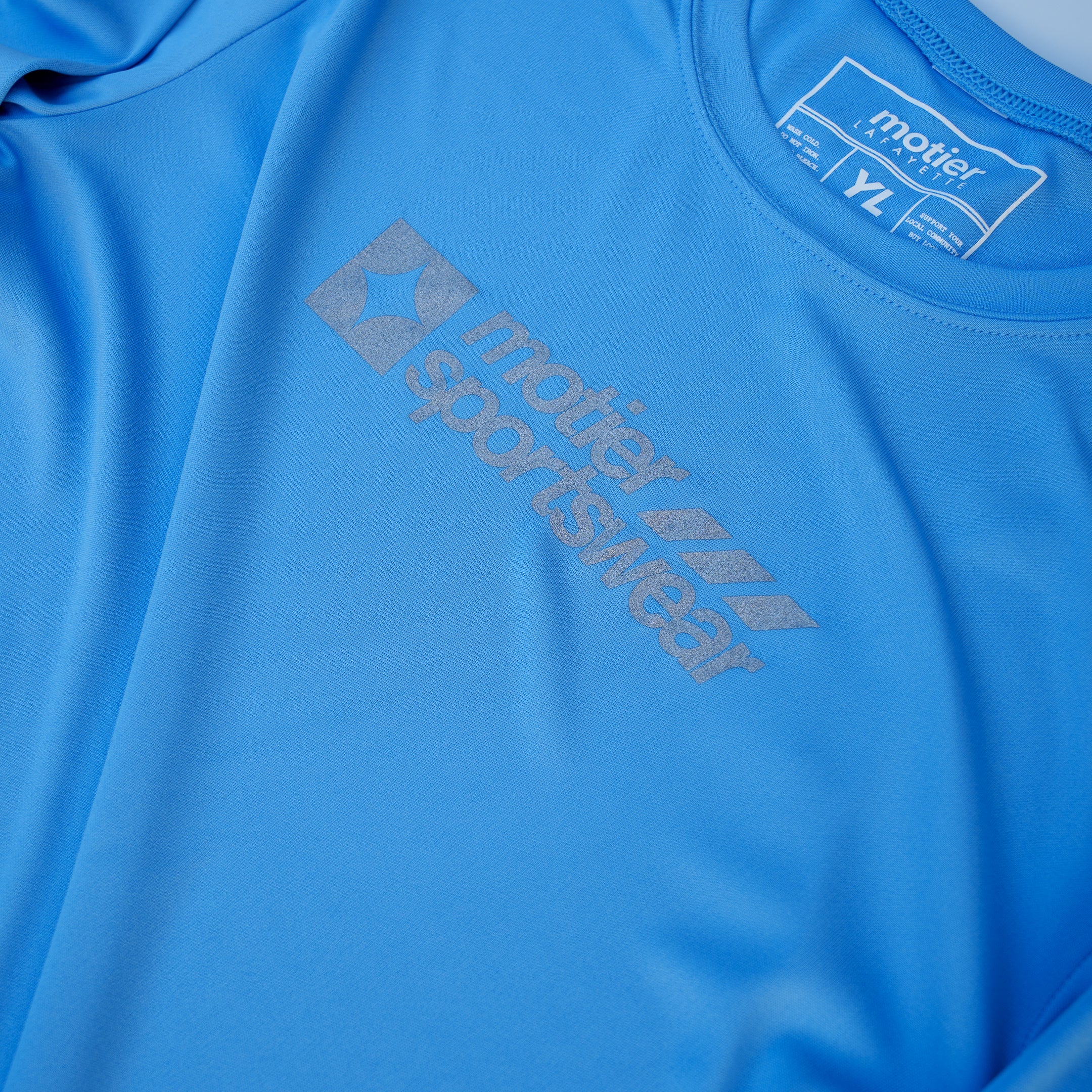 Youth Sportswear II L/S Active Tee (Baby Blue)