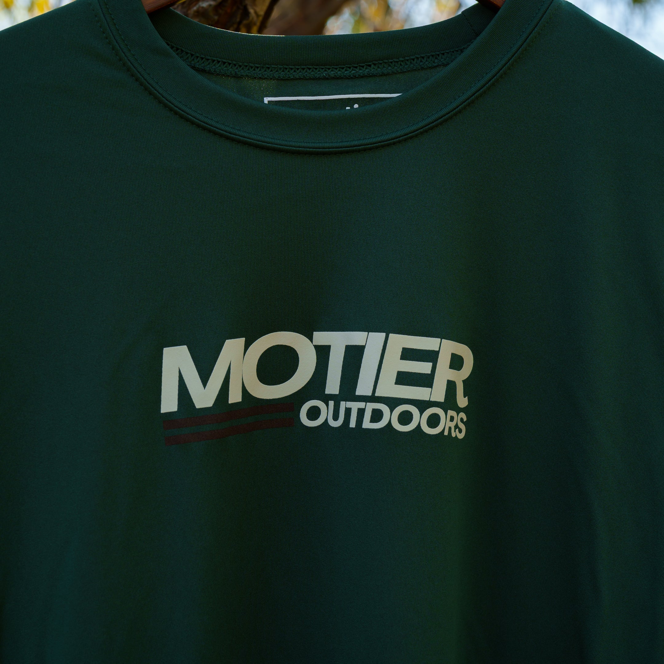 Youth Motier Outdoors Performance L/S (Dark Moss)