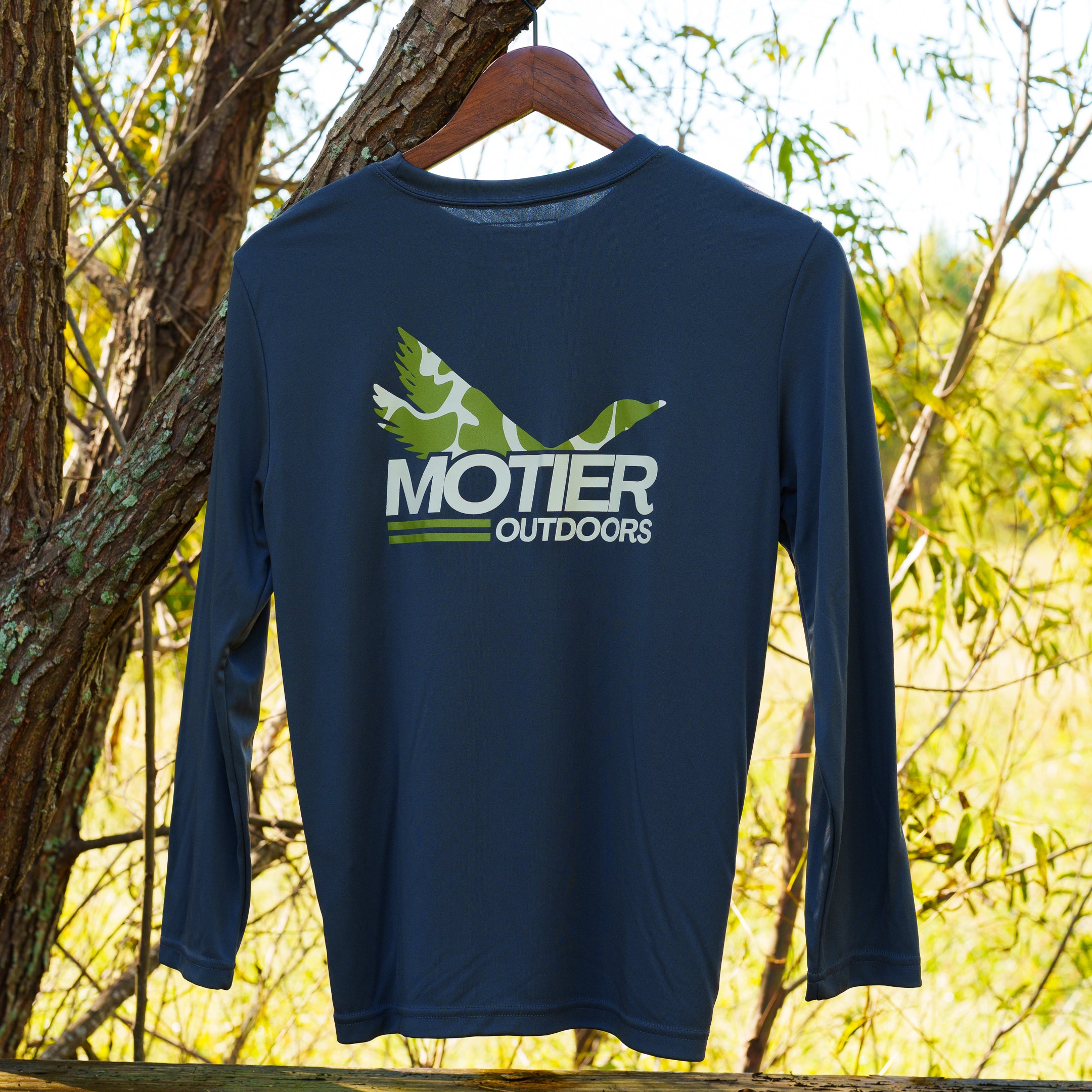 Youth Motier Outdoors Performance L/S (Gunmetal)