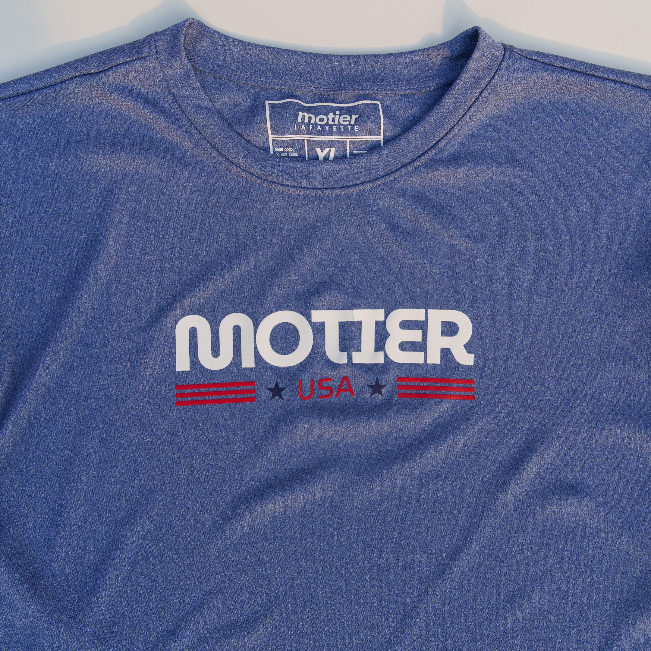 The Liberty Youth Active Tee (Navy Heather)