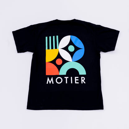 The Spring Mosaic Youth Tee (Black)