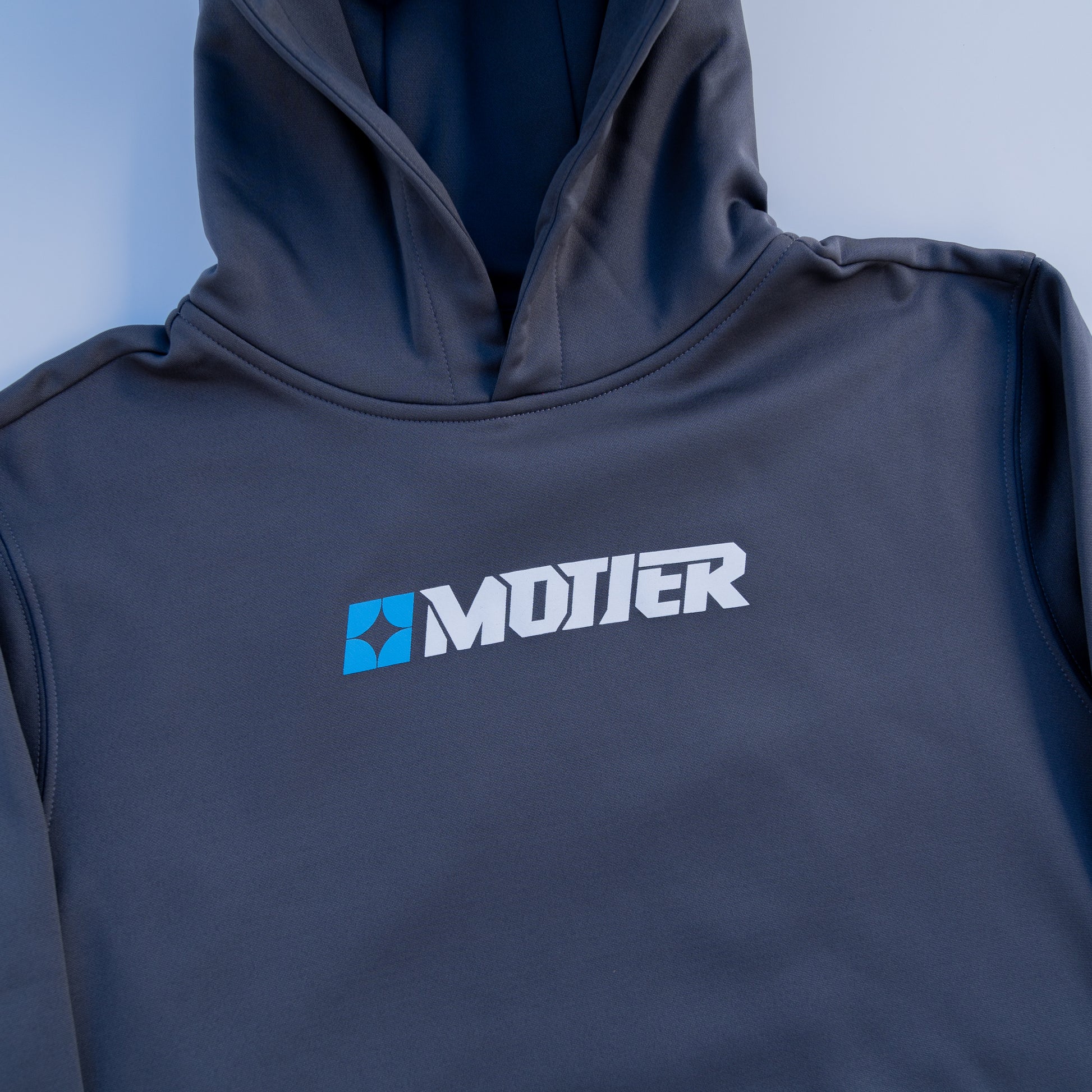 The Motier Youth Refined Performance Hoodie (Gunmetal) - Motier Lafayette 