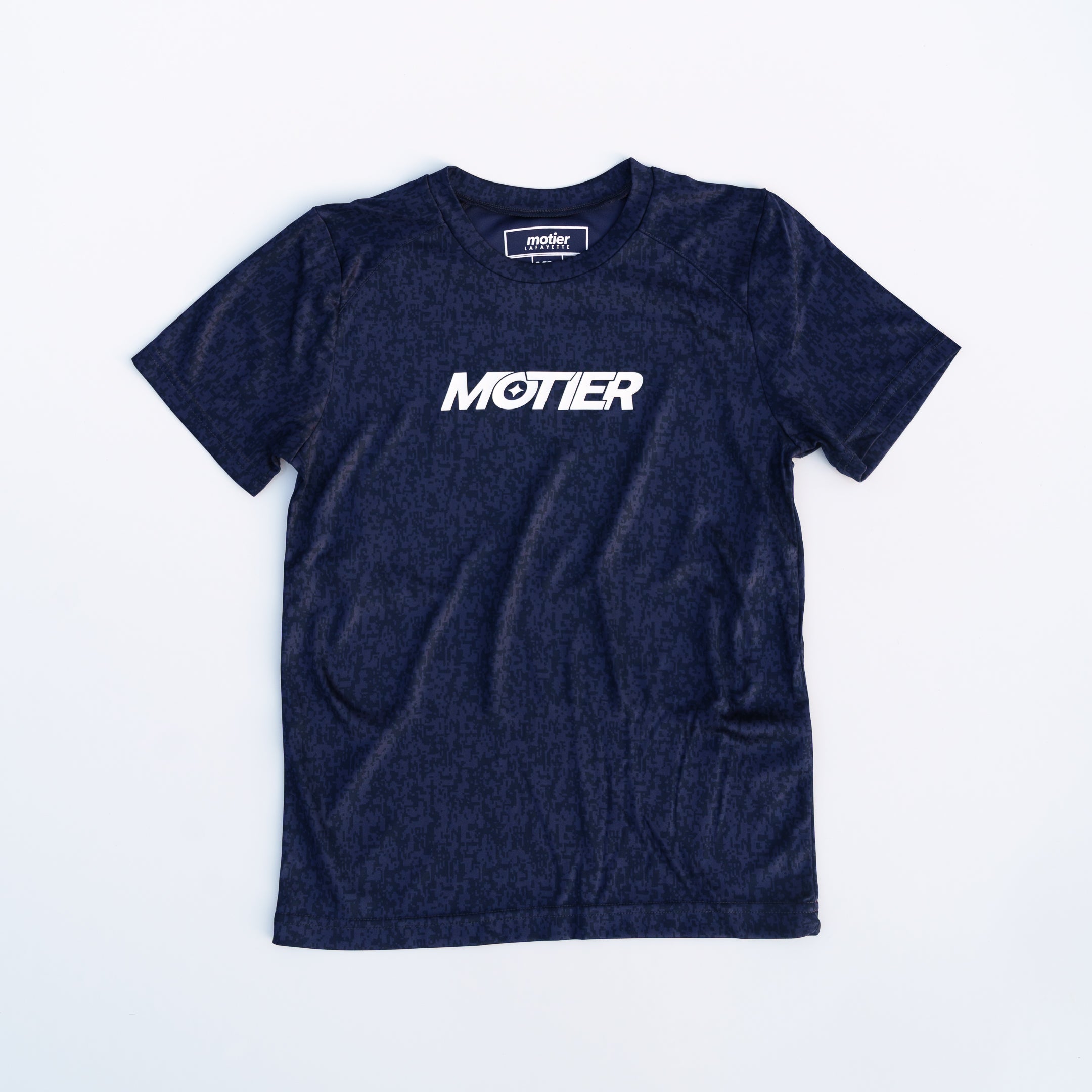 Youth Velocity Active Tee (Electric Navy) - Motier Lafayette 