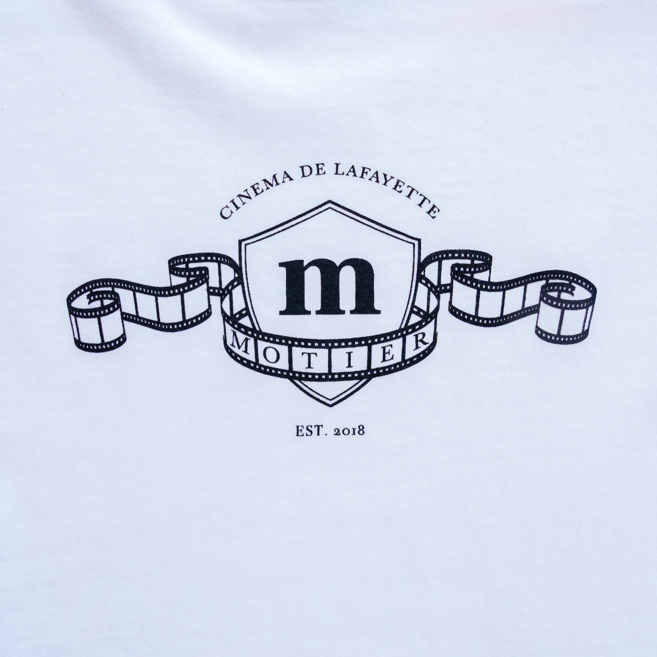 Youth Cinema De Lafayette Tee (White) - Motier Lafayette 