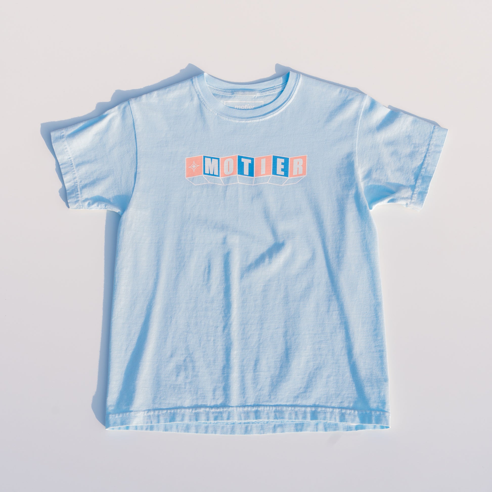 The Youth Tickets Tee (Chambray) - Motier Lafayette 