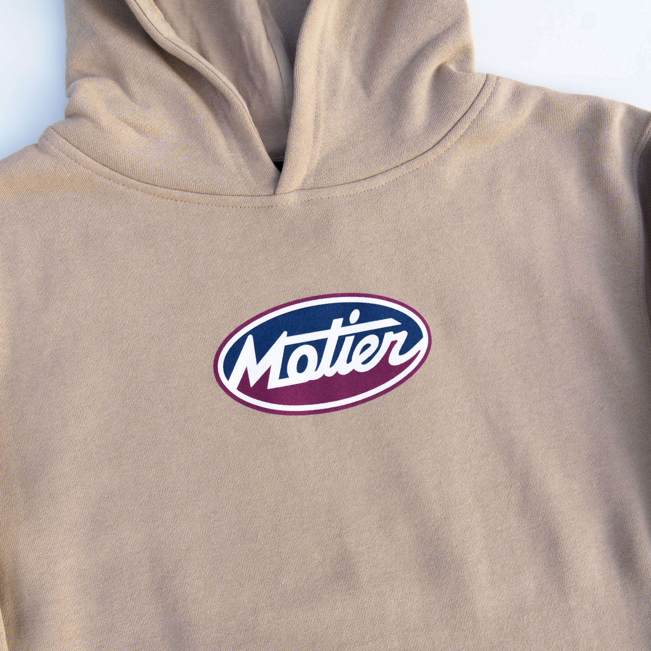 Back of the Depot Youth Hoodie (Gilded Beige) - Motier Lafayette 