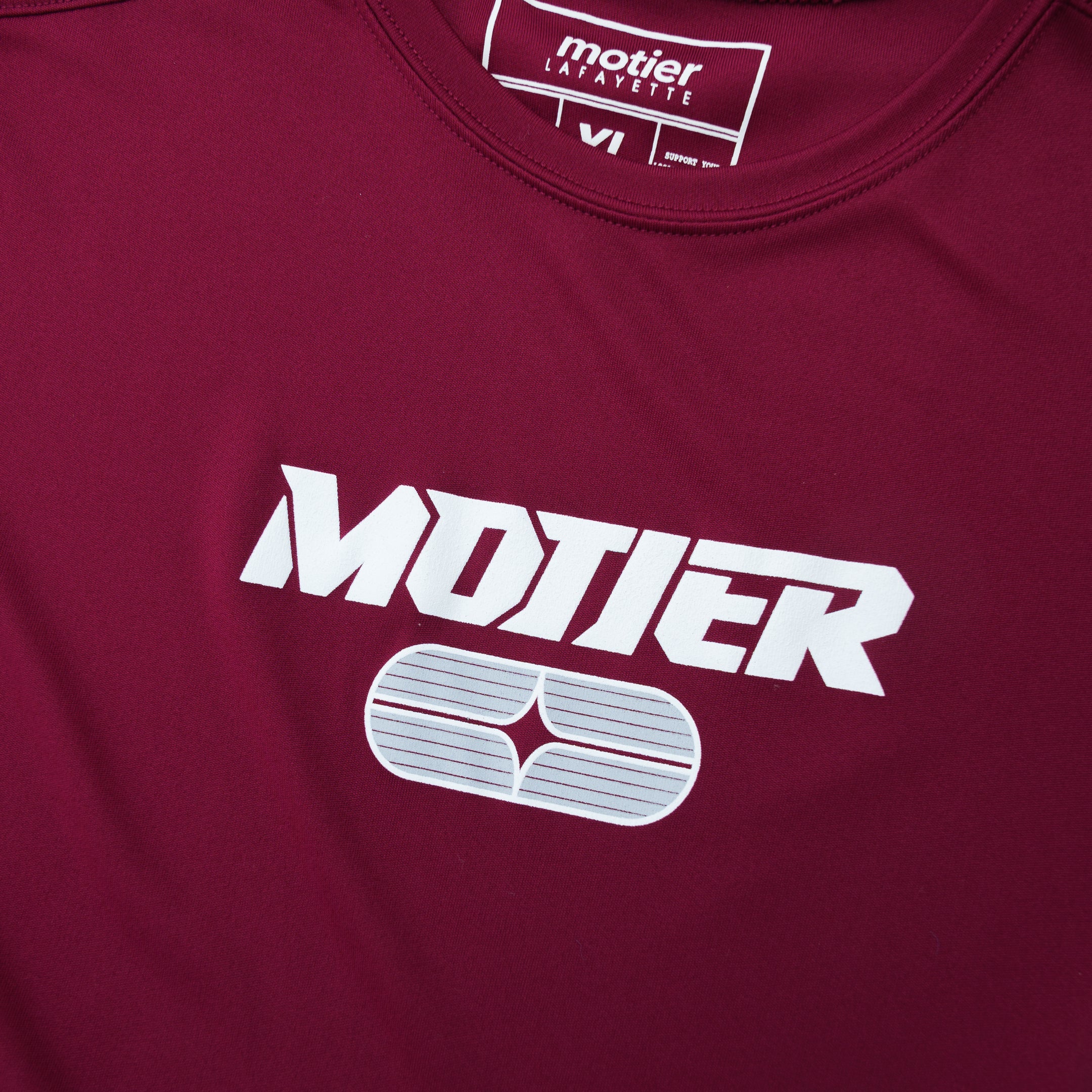 Youth Axis Active Tee (Cardinal) - Motier Lafayette 