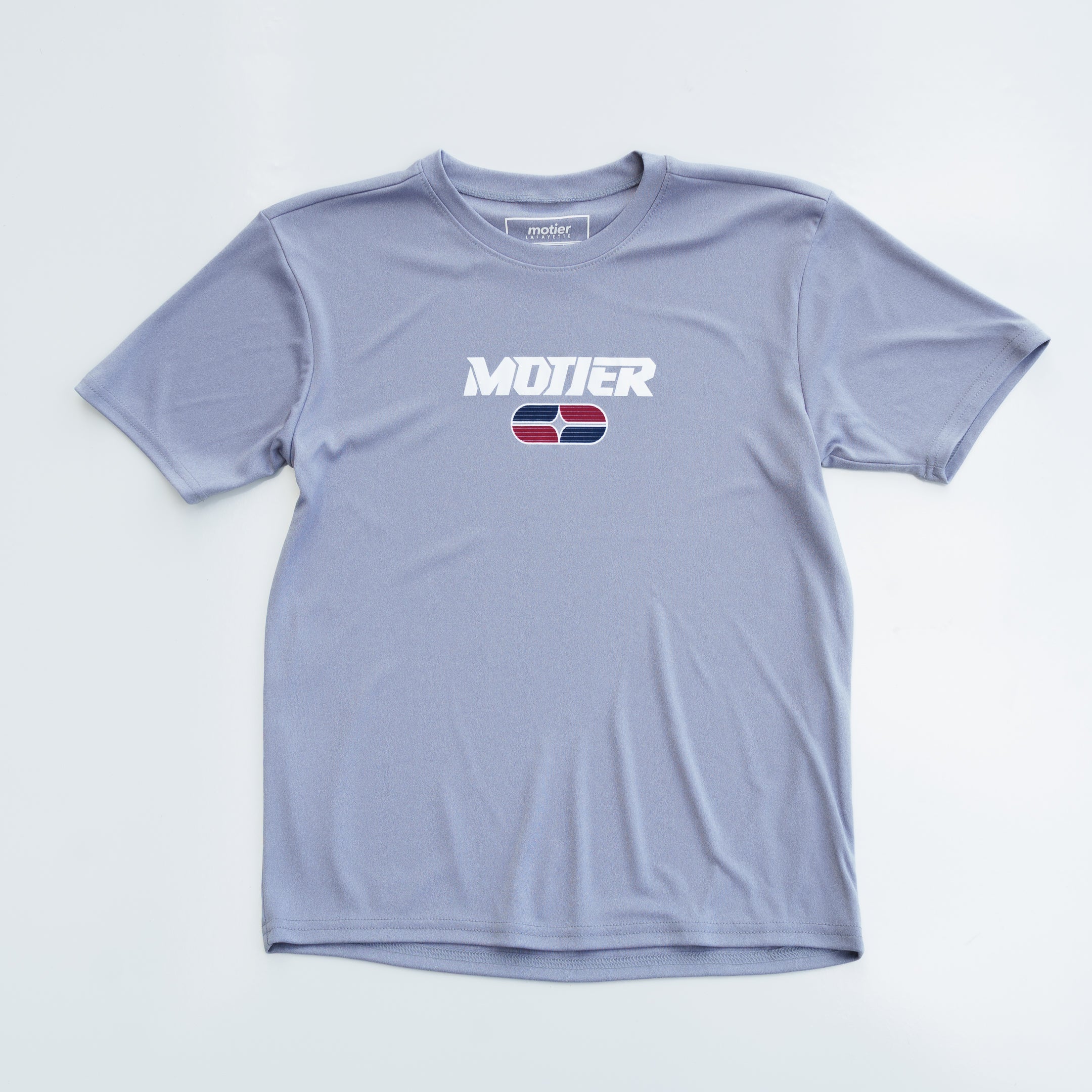 Youth Axis Active Tee (Grey) - Motier Lafayette 