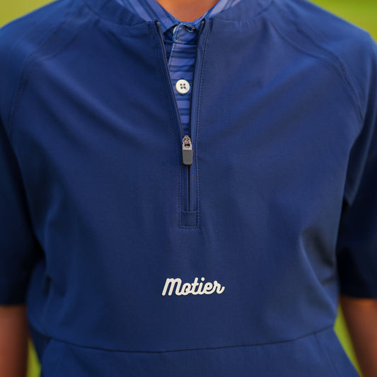 The Youth Apex Half-Zip Pullover (Navy)