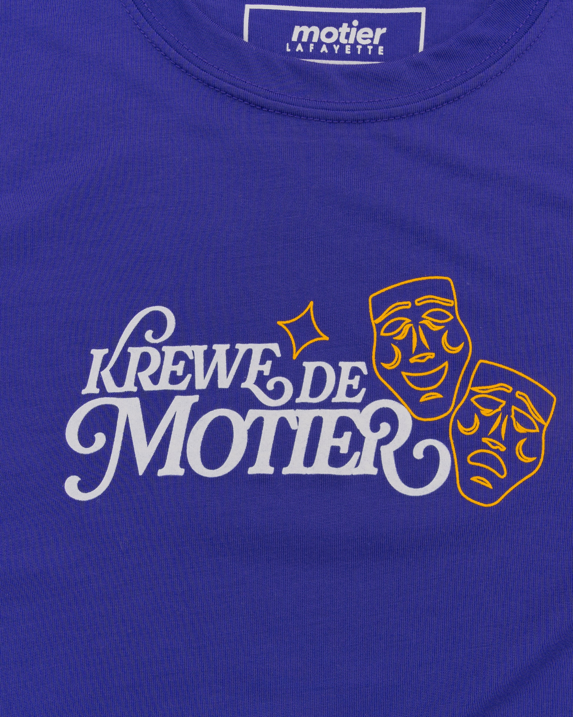 The Youth Krewe De Motier 2025 Active Tee (Purple) - Motier Lafayette 