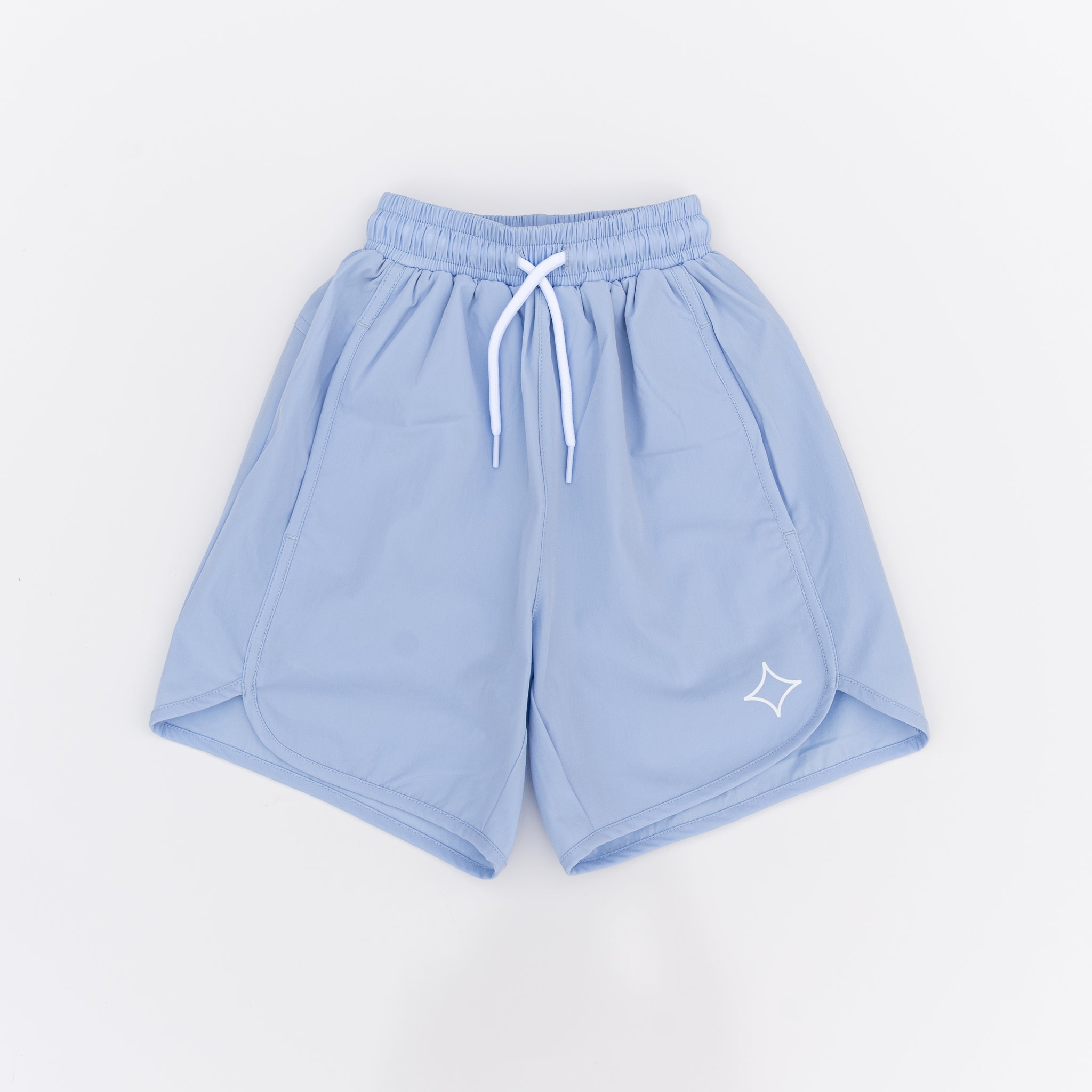 Youth Refined Active Shorts (Pastel Blue)