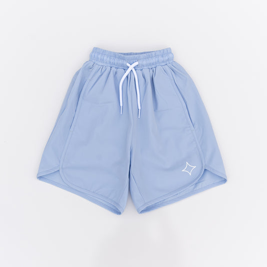 Youth Refined Active Shorts (Pastel Blue)