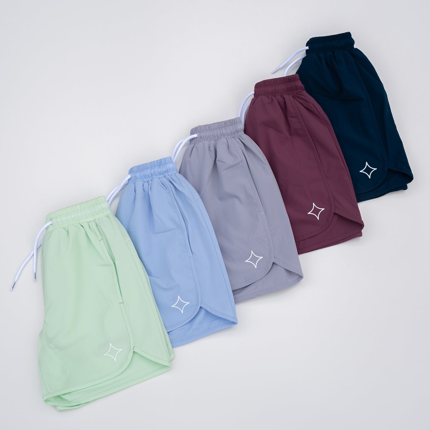 Youth Refined Active Shorts (Lilac Grey)