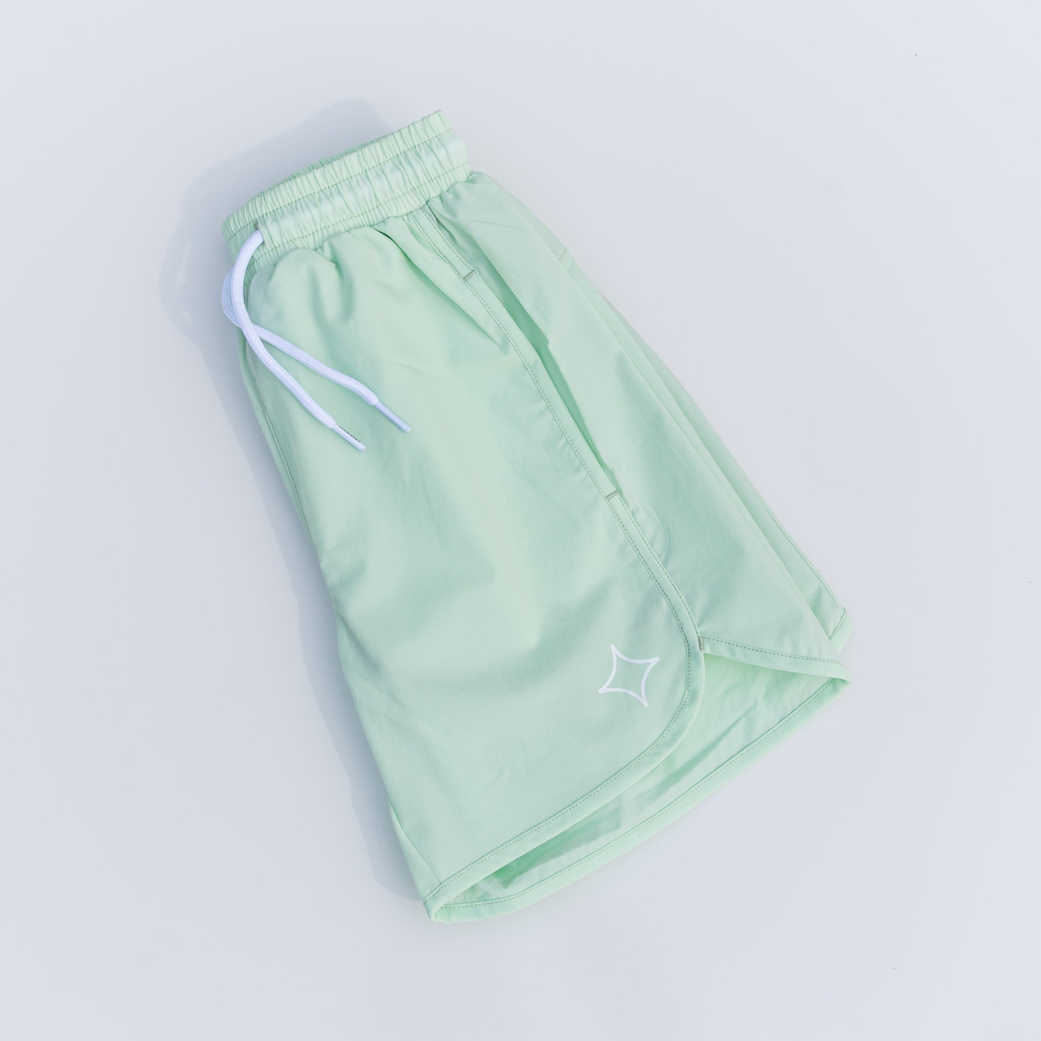Youth Refined Active Shorts (Pastel Green) - Motier Lafayette 