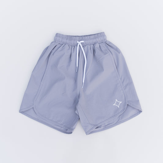 Youth Refined Active Shorts (Lilac Grey)