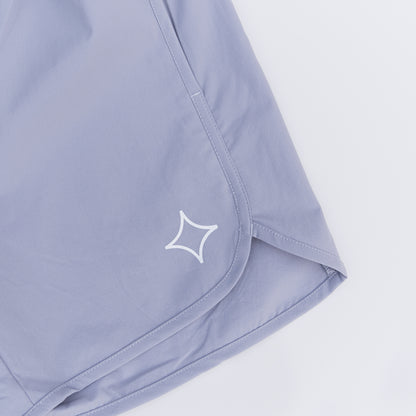 Youth Refined Active Shorts (Lilac Grey)