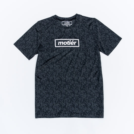 The Youth Box Logo Active Tee (Electric Black)